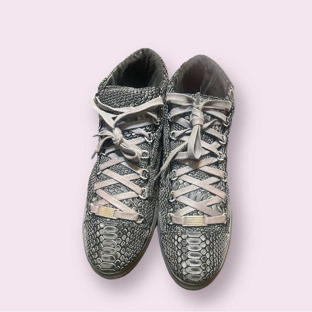 2018 Balenciaga High-Top Arena Python Sneakers - Picture 4 of 5